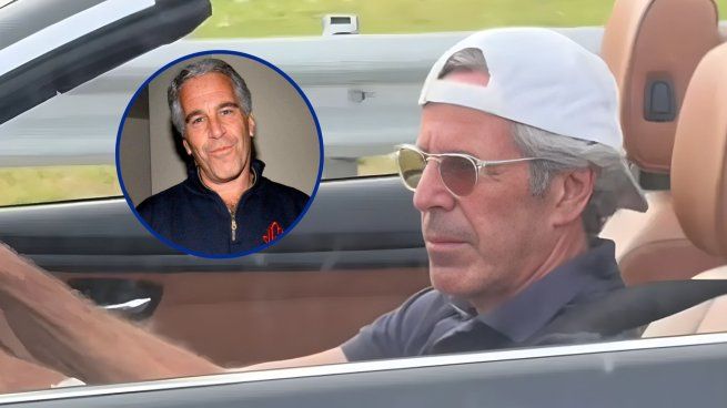 Un hombre se viralizó por su parecido con Epstein.