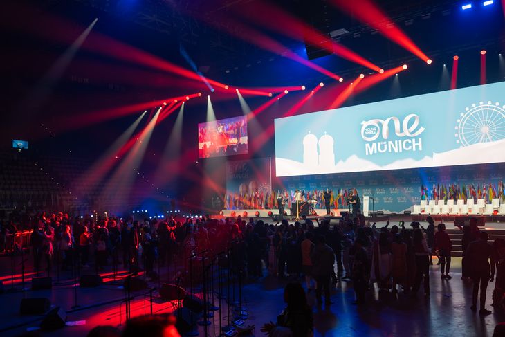 One Young World se realizó en Múnich, con apoyo de BMW. One Young World se realizó en Múnich, con apoyo de BMW.
