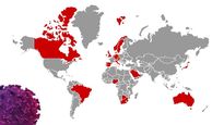 Variante Ómicron en el mundo.