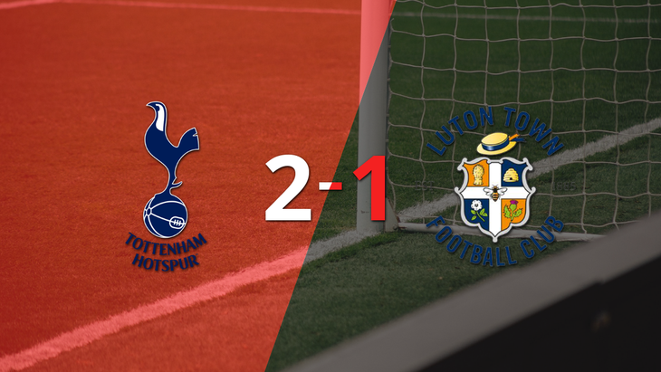 Victoria de Tottenham sobre Luton Town por 2-1