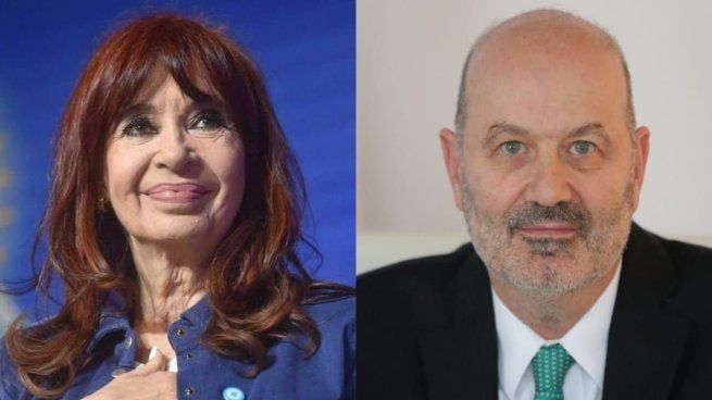 Cristina Kirchner acusó a Federico Sturzenegger de ser el responsable de las muertes por fentanilo contaminado. 