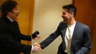 Milei y una sorpresa: el encuentro con el Cholo Simeone en Madrid.