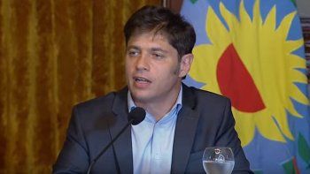El gobernador de Buenos Aires, Axel Kicillof.