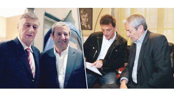 Hermes Binner y Julio Cobos se encontraron el martes pasado en un estudio de TV. El socialista será el jefe del interbloque FAP en Diputados y podría convertirse en vicepresidente tercero de la Cámara. Sergio Massa sumó a un radical en la Legislatura bonaerense.