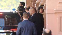Javier Milei ingresando a Casa Rosada.&nbsp;