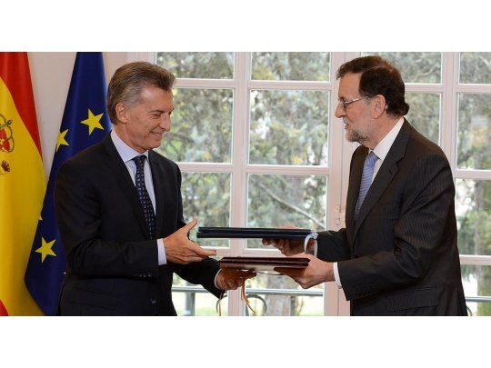 Mauricio Macri y Mariano Rajoy