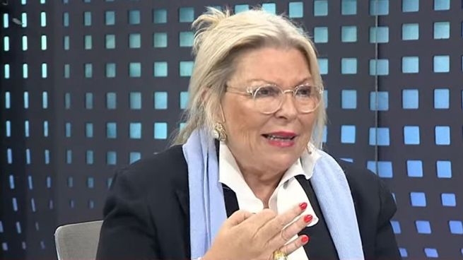 Elisa Lilita Carrió, referente de la Coalición Cívica.