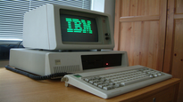 Una de las primeras computadoras desarrolladas por IBM