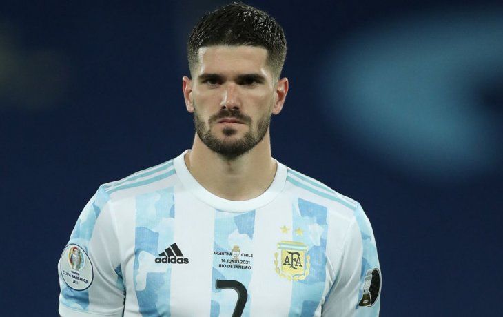 Rodrigo de Paul y el tatuaje de Tini.&nbsp;