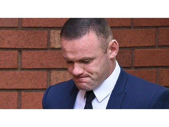 Rooney, luego de escuchar la sentencia.