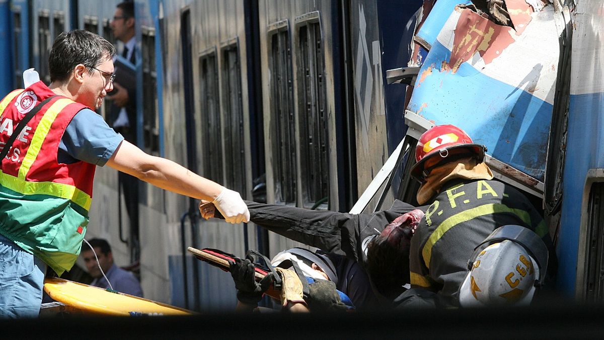 Las 10 imágenes más impactantes de la Tragedia de Once