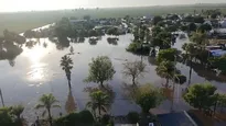 En la localidad cordobesa de Colonia Marina cayeron más de 200 milímetros en pocas horas.