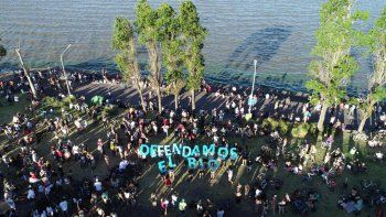 Costa Salguero: legisladores, ambientalistas y vecinos rechazaron con una caravana su venta