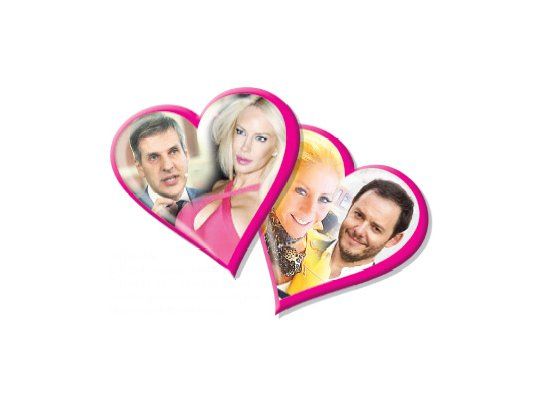 Parejas. El BCRA enamora. Antes, Redrado con Salazar. Hoy, Reidel, director y uno de sus cerebros, con la periodista Barbie Simons.
