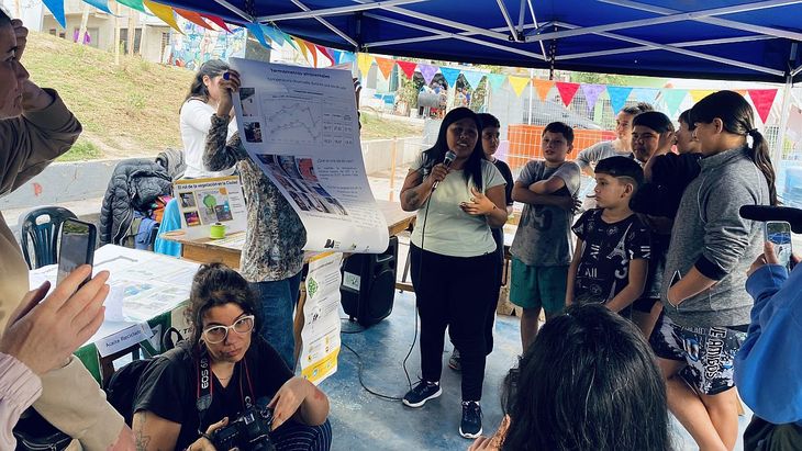 Los residentes participaron activamente en las tareas de monitoreo y control de las acciones en su barrio. Y aprendieron sobre los efectos del cambio climático. 