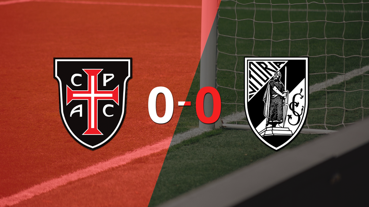 Without goals, Casa Pia and Vitória Guimarães equalized the match Without goals, Casa Pia and Vitória Guimarães equalized the match
