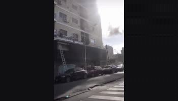 tres personas murieron durante un feroz incendio en ramos mejia