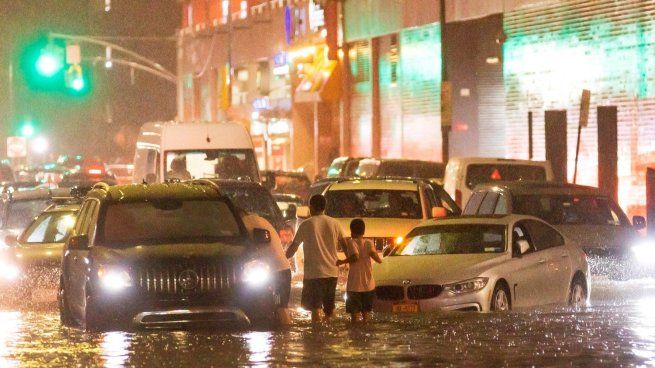 EEUU está bajo estado de emergencia tras una fuerte jornada de lluvias e inundaciones