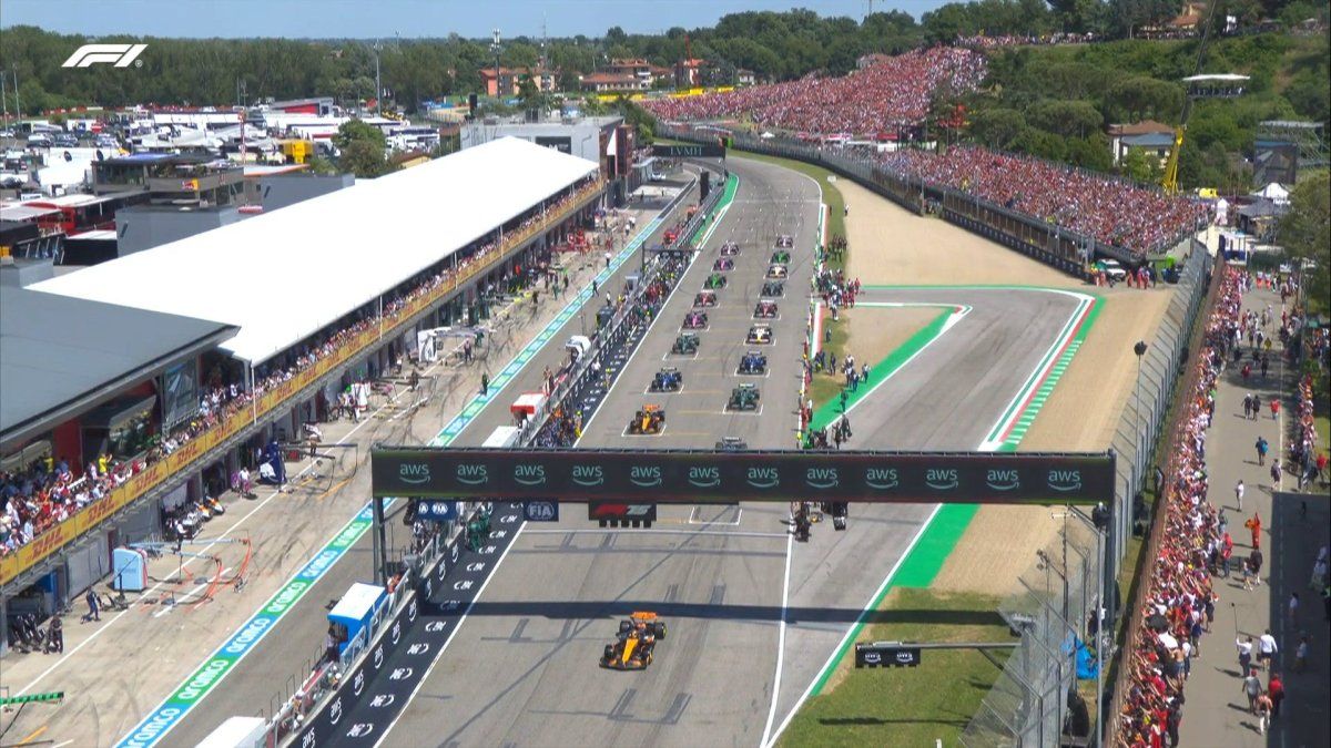 This was the start of Franco Colapinto on his return to Formula 1