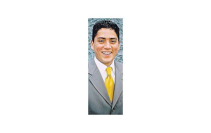 El periodista asesinado Javier García.