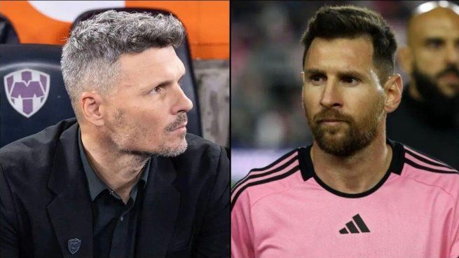 Ortiz y Messi tuvieron un cruce en la ConcaChampions