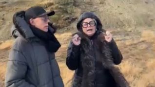 El periodista Marcelo Polino compartió un video en redes sociales junto a Carmen Barbieri tras el aterrizaje de emergencia.