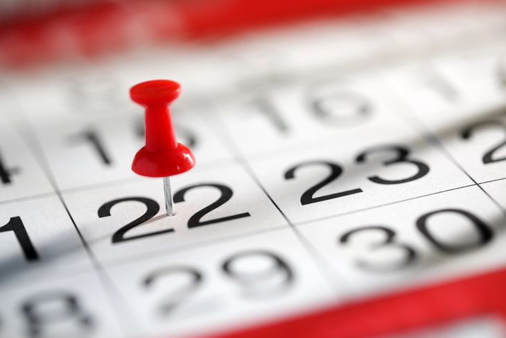 calendario feriado