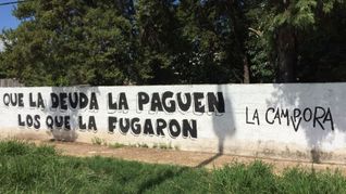 La Cámpora salió a la calle a pedir que la deuda la paguen los que la fugaron