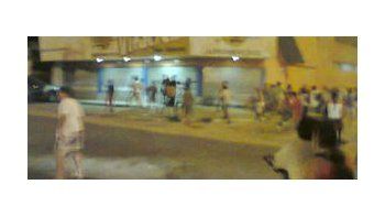 En Concordia hubo saqueos organizados. (Gentileza Elonce.com)