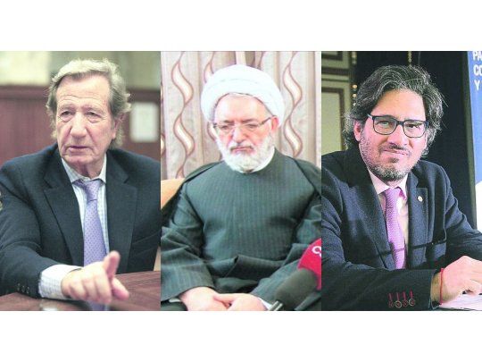 Alertas. Leandro Despouy, Mohsen Rabbani y Germán Garavano, protagonistas de la trama tras la investigación del atentado a la AMIA.