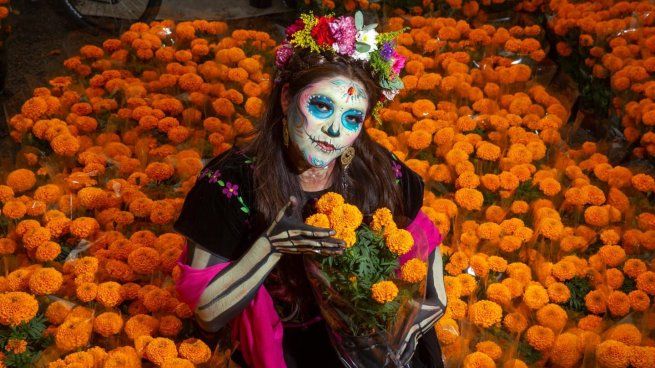 La flor es considerada una conexión entre vivos y muertos para las celebraciones del 1 y 2 de noviembre.