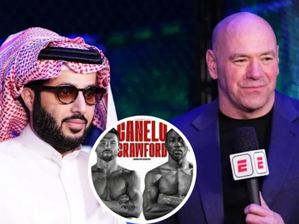 Junto al ideólogo del combate Canelo Álvarez y Terence Crawford, el jeque árabe Turki Al-Alshikh, iba a trabajar el CEO de UFC, Dana White. Sin embargo todo cambió y la promoción estará a cargo de Sela.