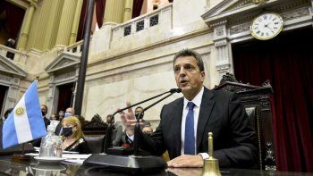 massa: no tengo ninguna duda de que el parlamento va a aprobar el acuerdo con el fmi