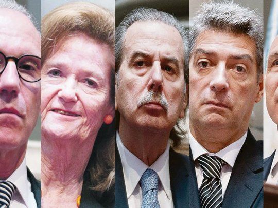 Carlos Rosenkrantz,&nbsp;Elena Highton de Nolasco,&nbsp;Juan Carlos Maqueda,&nbsp;Horacio Rosatti y&nbsp;Ricardo Lorenzetti