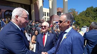 El presidente Yamandú Orsi fue invitado a Ucrania por el ministro de Asuntos Exteriores de ese país, Andrii Sybiha. El presidente Yamandú Orsi fue invitado a Ucrania por el ministro de Asuntos Exteriores de ese país, Andrii Sybiha.