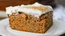 The carrot cake should be baked for about 40-45 minutes. The carrot cake should be baked for about 40-45 minutes.