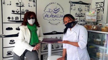 sorpresiva visita de cristina a una pasteleria en el calafate