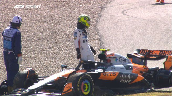 Problemas en el paraíso: McLaren y un incidente que dejó afuera a sus dos pilotos.