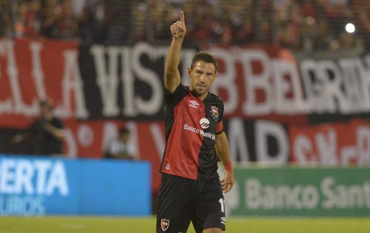 Maxi Rodríguez abrió el marcador para la Lepra.