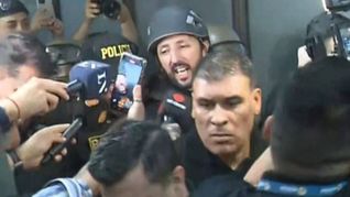 Pablo Laurta llega a Córdoba para declarar por el doble femicidio. Pablo Laurta llega a Córdoba para declarar por el doble femicidio.