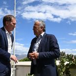 Diego Santilli y Alfredo Cornejo estuvieron juntos en Mendoza. Diego Santilli y Alfredo Cornejo estuvieron juntos en Mendoza.