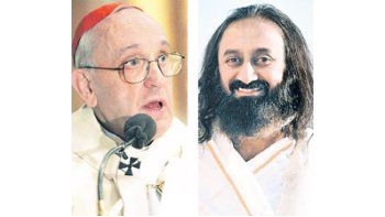 Jorge Bergoglio, Ravi Shankar