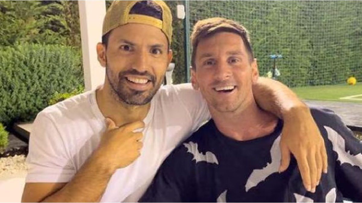 Agüero’s funny chicana for Messi’s decision: “I sent him the MLS table”