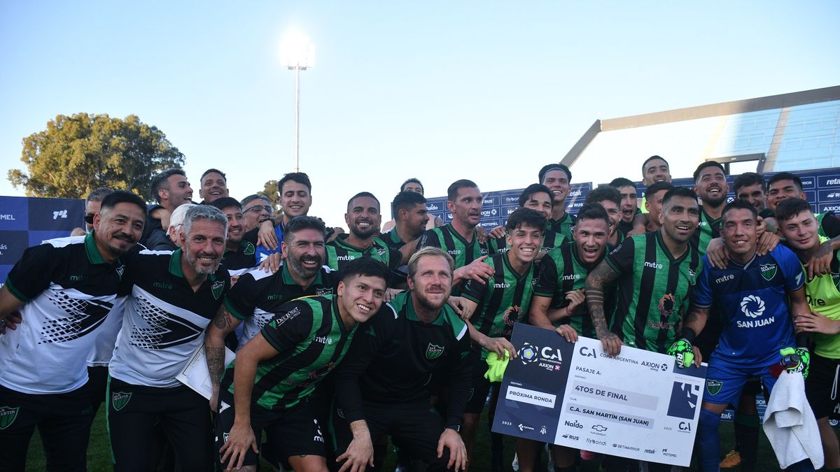 Argentine Cup: San Martín (SJ) gave the note and eliminated Argentinos in the final