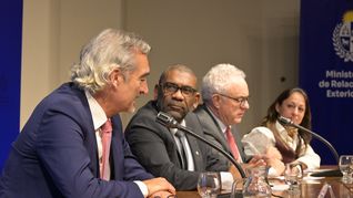 ámbito.com | Lanzamiento COP 30, Edgardo Ortuño, Mario Lubetkin, Fernanda Cardona, Ruiz Hiebra