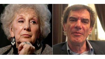 Estela de Carlotto y Darío Lopérfido