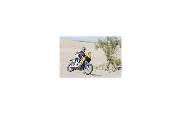 Despres amplió su ventaja sobre Coma al ganar la 5ª etapa en motos y conseguir su 29ª victoria en la tradicional carrera.