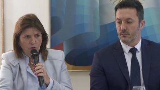 Patricia Bullrich y Luis Petri.