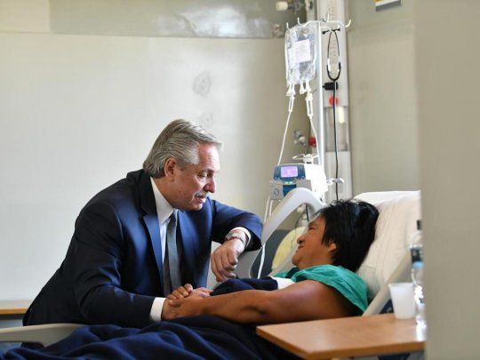 Alberto Fernández visitó en Jujuy a Milagro Sala.&nbsp;