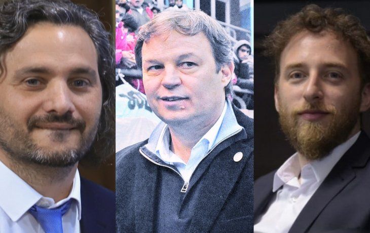 Santiago Cafiero,&nbsp;Mariano Cascallares y Federico Oterm&iacute;n